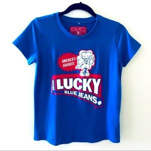 NWOT Retro Lucky Brand Tee Shirt size S